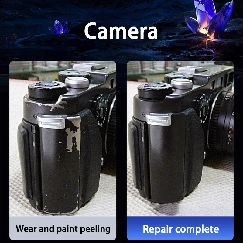 욕실 수도꼭지와 주방 금속 부품의 흠집과 손상을 빠르고 쉽게 수리하기 위한 6팩 블랙 메탈 터치업 펜 금속 표면의 페인트와 잉크 복원을 위한 미세 팁