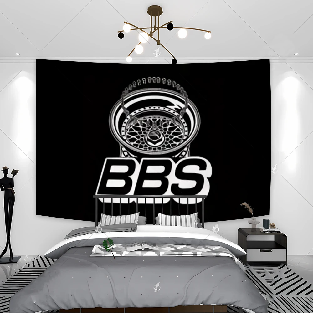 Componenti Bbs Mozzo Ruota Arazzo Auto Estetica Decorativa A Parete Esercizio Poster Pubblicizzare Logo Sport Outdoor Club