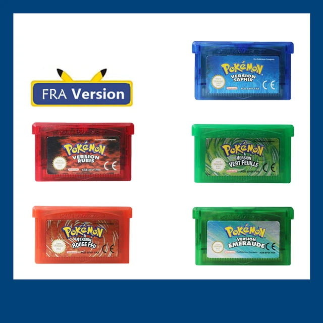 Console Games Pokemon 3ds | Pokemon Emerald Cartridge | Pokemon Leafgreen  Gba - Pokemon - Aliexpress