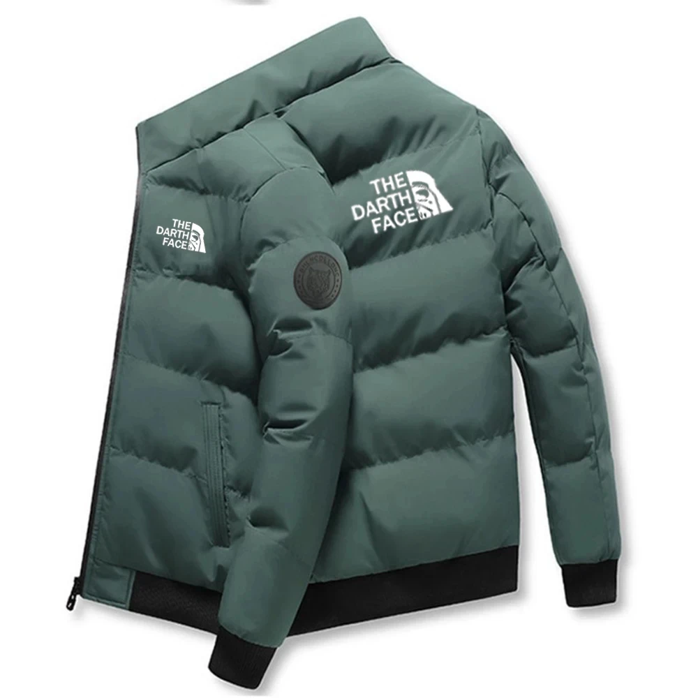 

Men's thick warm cotton jacket, casual sports street wear, outdoor, winter