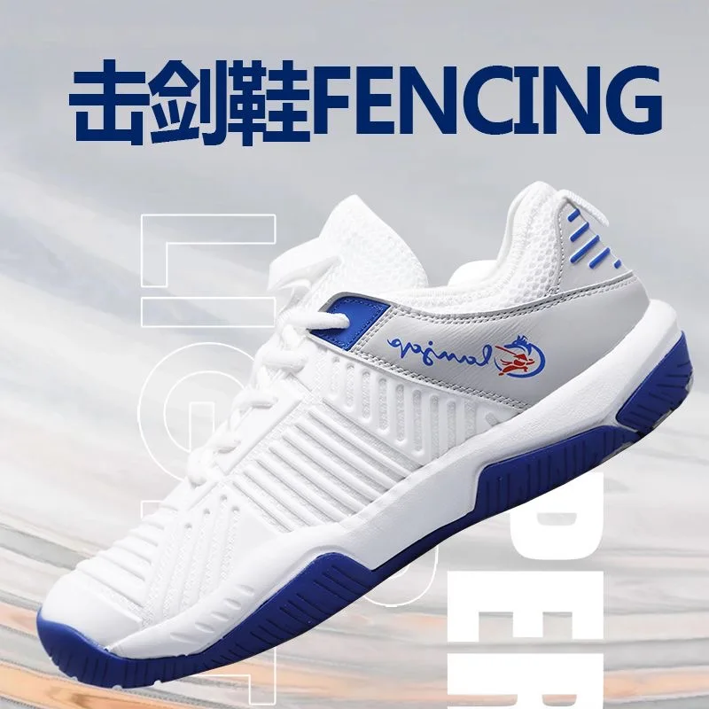 

2024 New Fencing Shoes for Couples Competition Training Sports Shoe Men Women Designer Gym Shoe