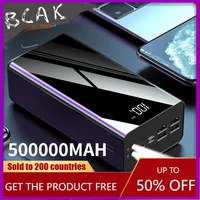 Hot New Style BCAK 50000 MAh 100000 MAh  Factory Wholesale Ultra-large Capacity New Style Power Bank 2A Fast Charging Customized - Image 2