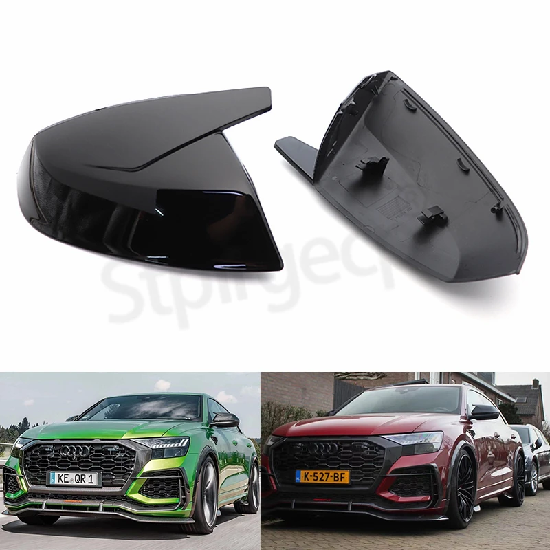 

Repacement Rearview Mirror Cover Cap For Audi Q5 Q5L SQ5 Q7 SQ7 FY 4M 45 50 55 60 TDI TFSI S Line Sline Accessories ABT style
