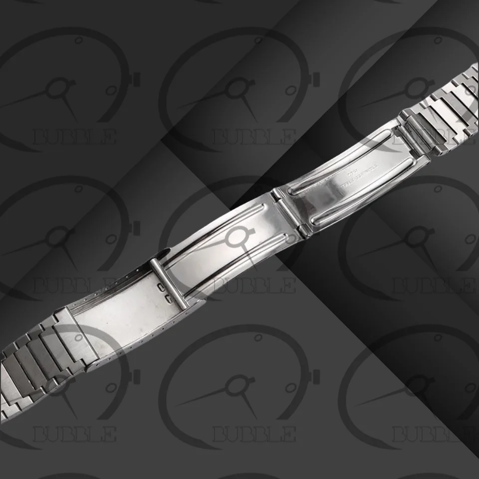 23mm Women/Men Watch Band Replacement Wrist Watch Strap Genuine Solid Stainless Steel Wrist Bracelet Straps for omega