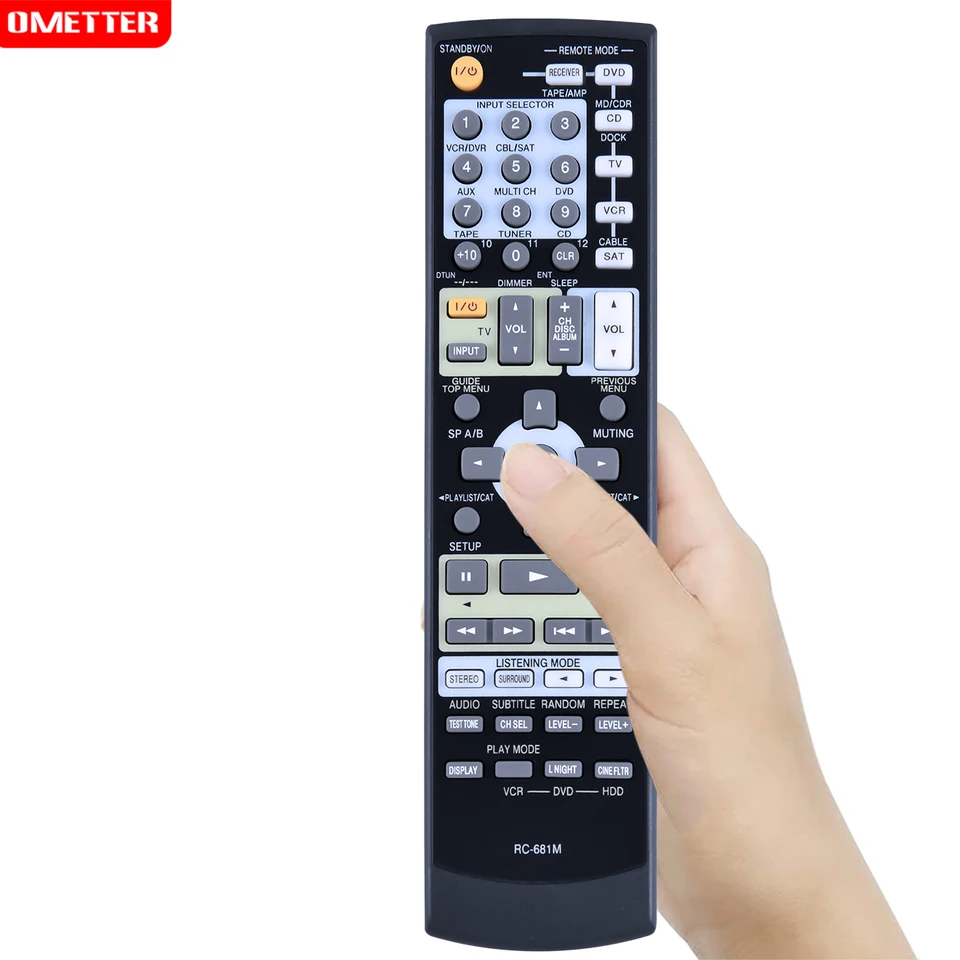 A653　ONKYO　オンキョー　リモコン　RC-615P A653 ONKYO オンキョー リモコン RC-615P