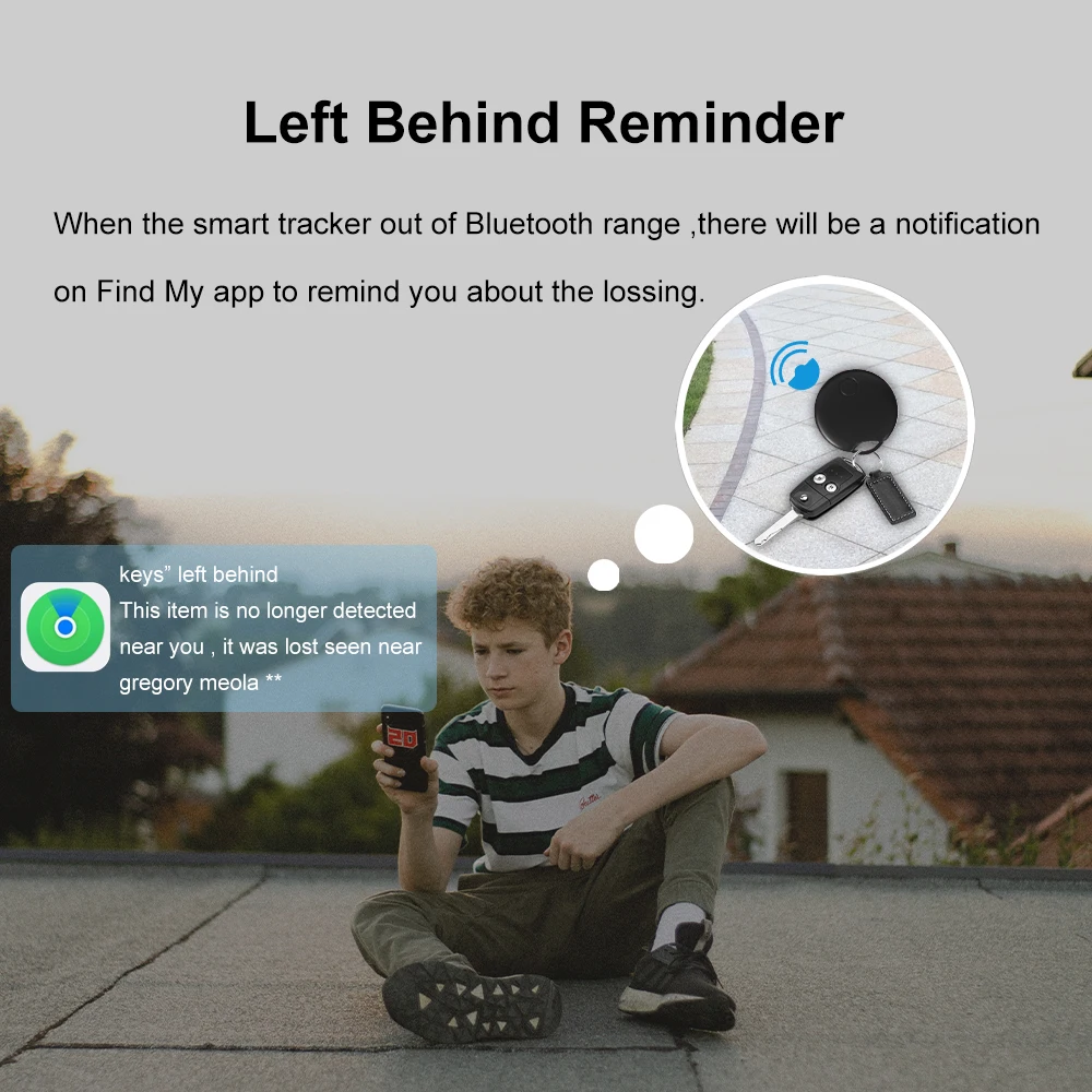 내 앱 찾기로 Apple Air Tag용 Bluetooth GPS 추적기 작은 물건을 찾기 위한 스마트 추적 이전 가방 어린이 애완동물 키 찾기