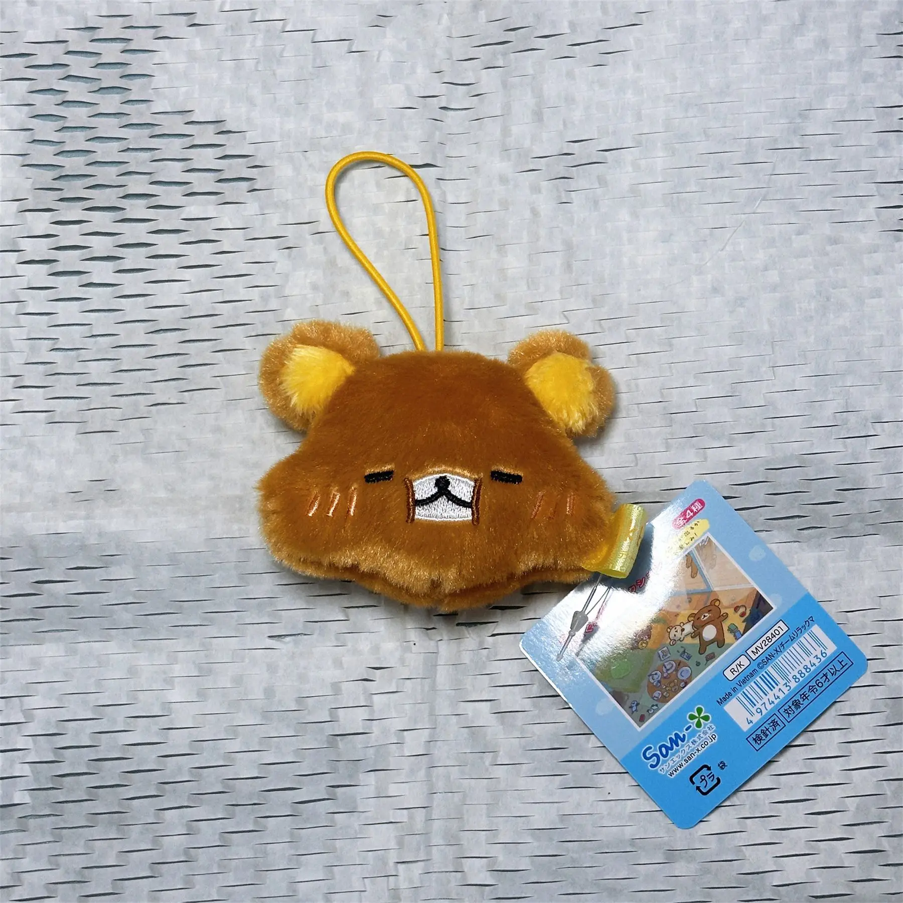 Rilakkuma Kawaii Cartoon Bär Emoji Anhänger Plüschtier Handy-Schlüsselband Spielzeugpuppe Süße Geburtstagsgeschenke für Jungen und Mädchen – Detail 5