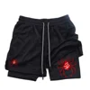 Anime Hunter x Hunter Performance Shorts for Men Breathable Spider Gym Shorts Summer Sports Fitness Workout Jogging Short Pants 1