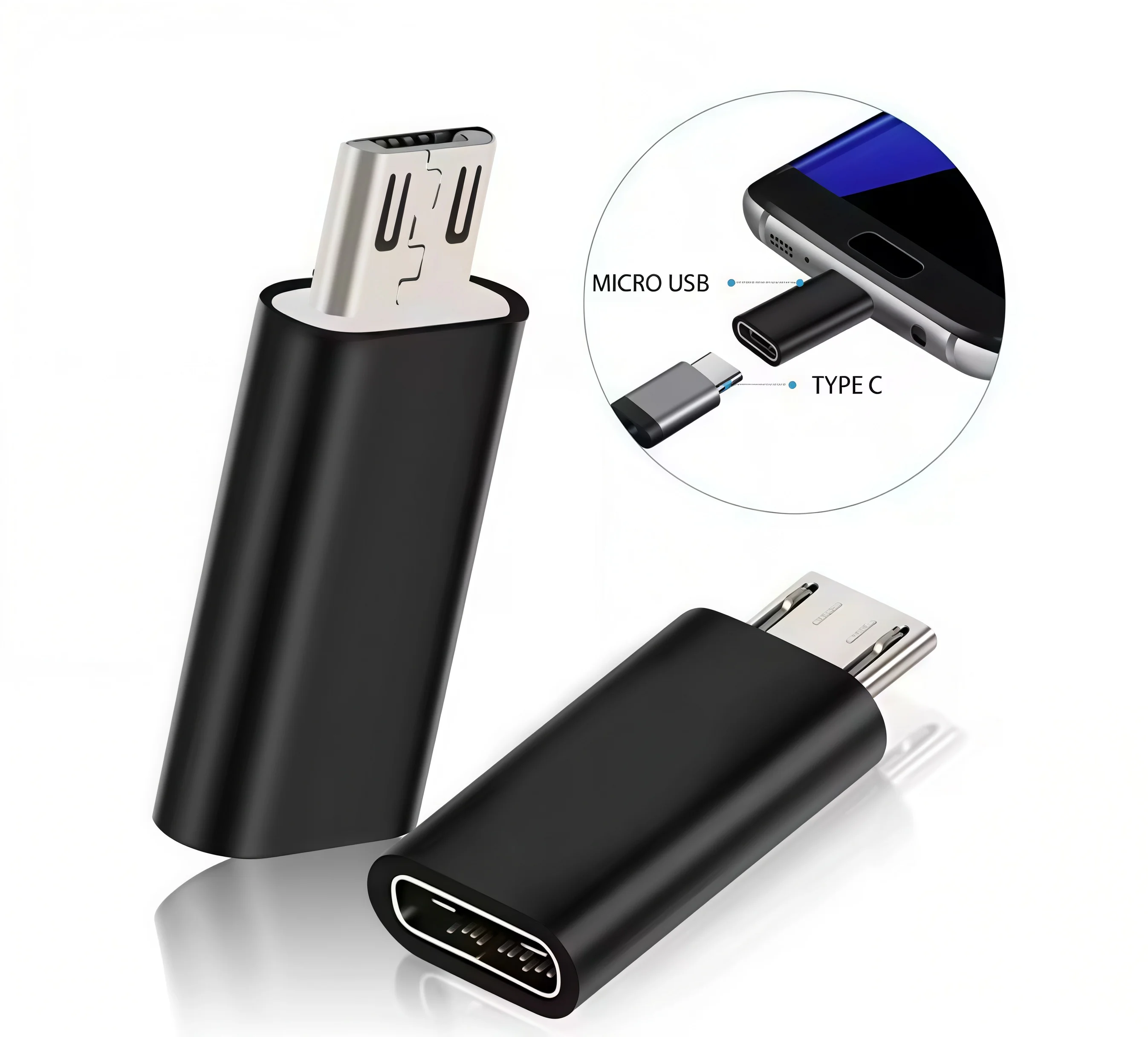 USB A(암) - USB C(수), Type-C(암) - USB 3.0(수), OTG 어댑터, 컨버터, 충전, 오디오, 비디오, 데이터 전송 지원