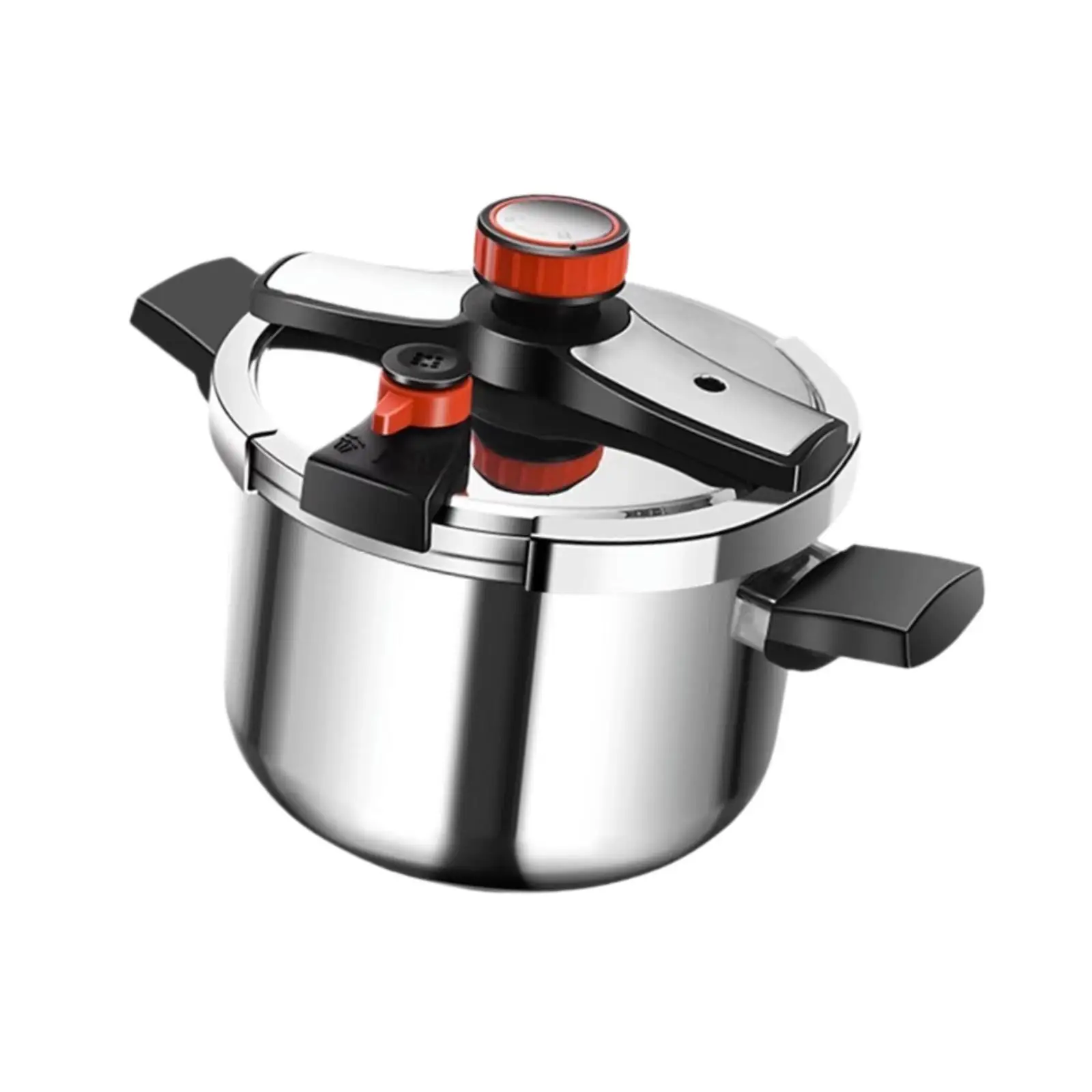 Pressure Cooker Thickened for All Hob Types Utensils Secure Locking Fast Heating Cooking Pot for Family Camping Home Kitchen