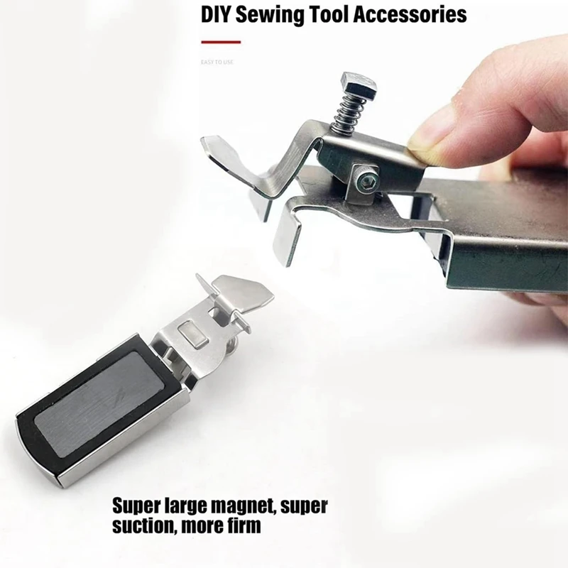 Magnetic Seam Guide for Sewing Machine Seam Guide Ruler