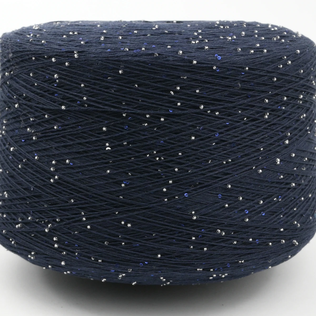  500g 2100M 2mm Sequin & Bead cotton yarn DIY Knitted decoration Hand crochet KNITTING YARN 3