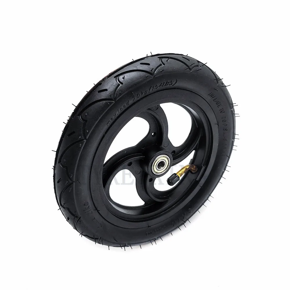 Electric Scooter Tire 8 Inch Wheel Tyre 8x1 1/4 Inner Outer Tire with Alloy Hub for Kickscooter