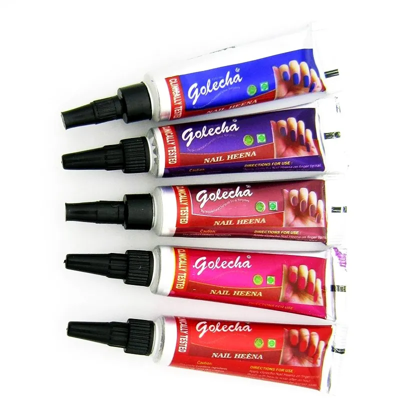 5g Indian Henna Paste Body Art,Mehndi Colored Henna Muslim Nail Polish Paste Cones For Islamic Natural Nail Art 1pc