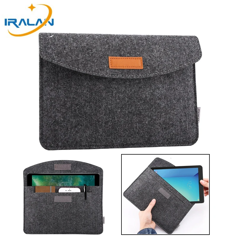 2021 For Ipad 9 Case Wool Felt Tablet Sleeve Bag Air 4 10.9 Case Pro 9.