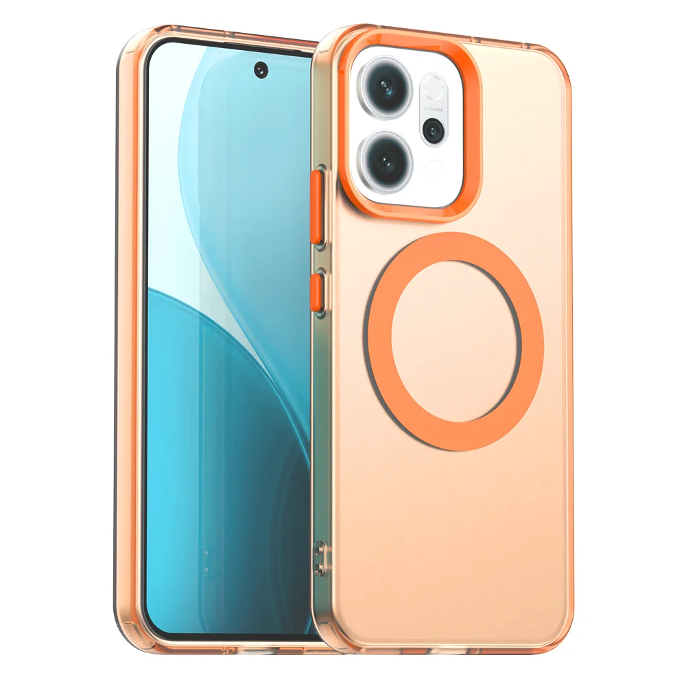 Luxury Skin Feel Candy Magnetic Back Cover for OPPO Reno - Limited Edition Case