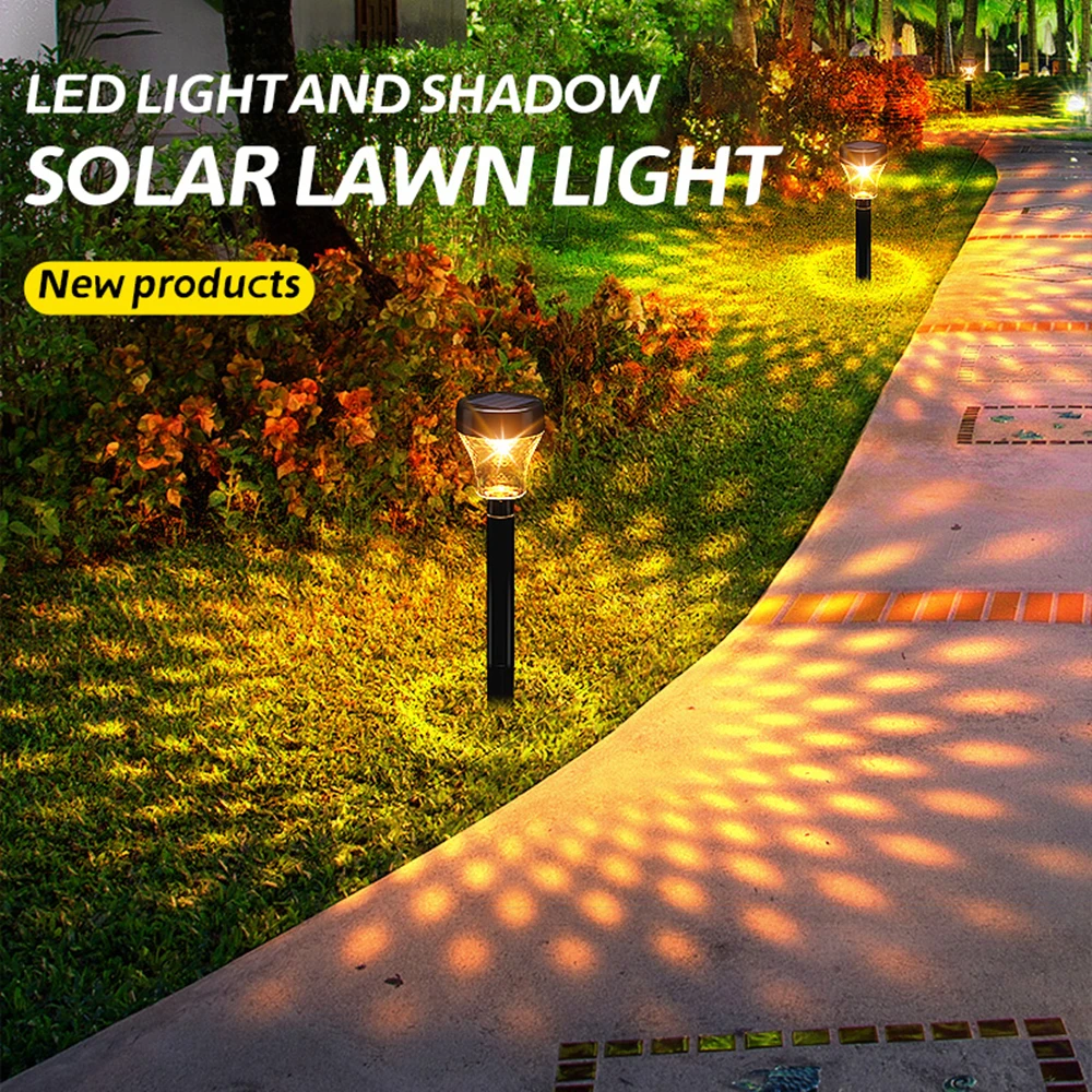Led Solar Pathway Lights Waterproof Landscape Lamp Solar Powered Garden Lighting For Yard Patio Lawn Backyard Walkway Decor - Solar Lamps - AliExpress