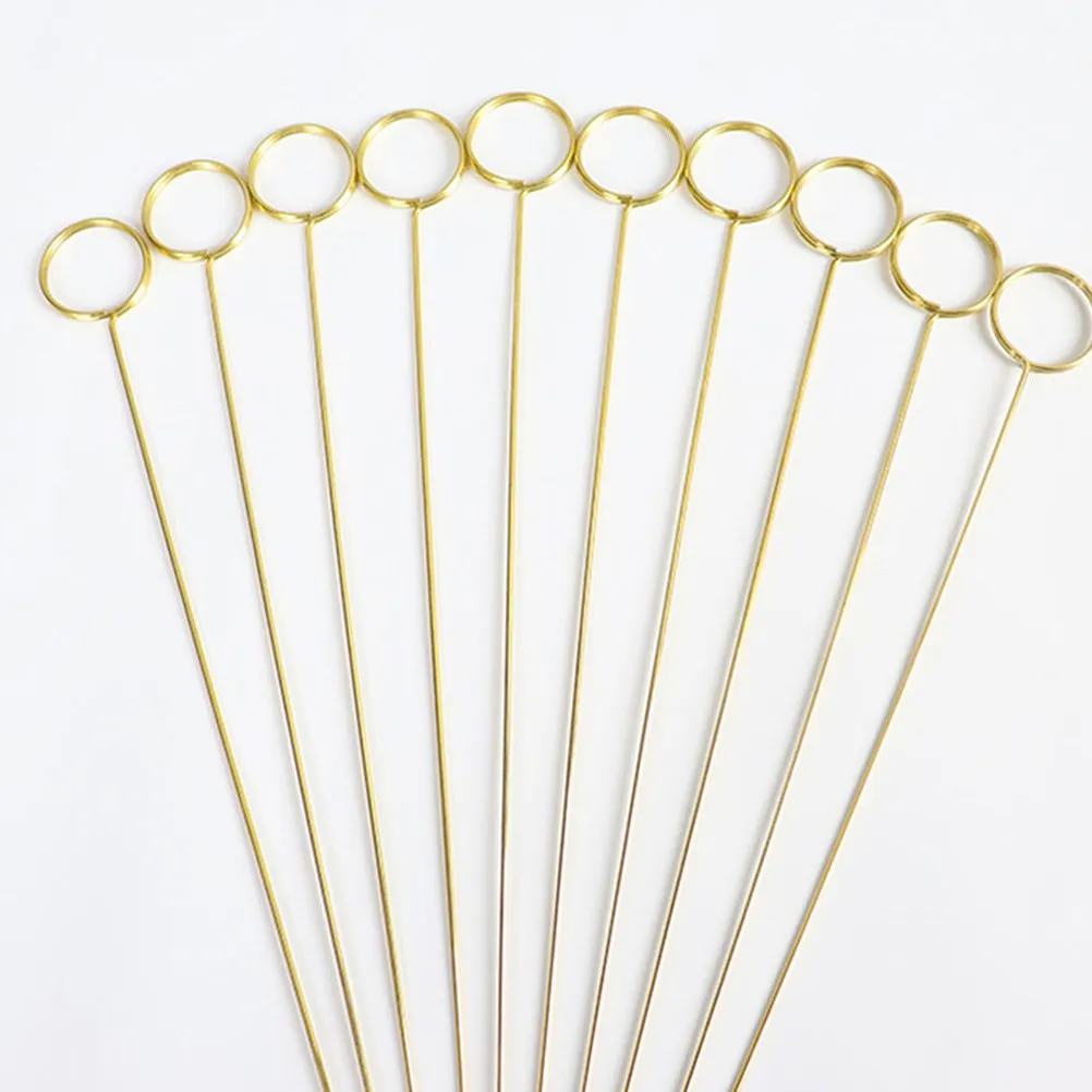 40Pcs 금속 꽃무늬 카드 홀더 테이블 장소 카드용 라운드 골드 도금 꽃꽂이 웨딩 장식 인사말 카드
