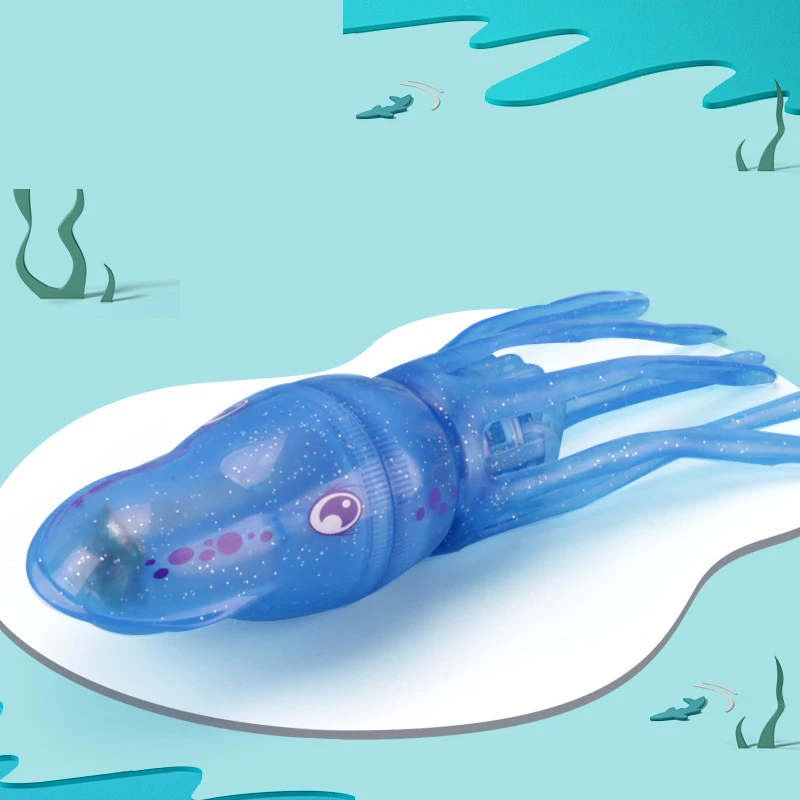 Robot Fish Electronic Penguin Robotic Dolphin Sea Lion Octopus Electric Animals In Water Swimming Pool Baby Bath Toy Kids Gift 4