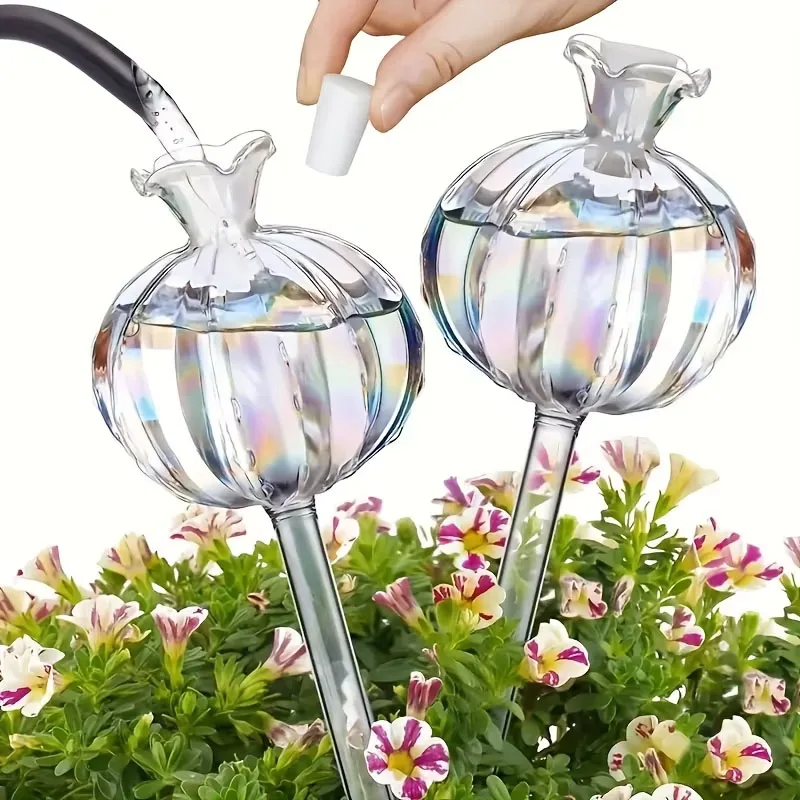 Simulated Glass Automatic Plant Watering Bulbs Shape Flower Plant Water Dripper Lightweight Device Drip Irrigation System