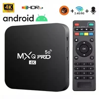 MXQ PRO TV BOX Android S905L 2,4G и 5G WiFi Оригинальный четырехъядерный медиаплеер Youtube Mxq Pro 4K Телеприставка IPTV Netflix YouTube