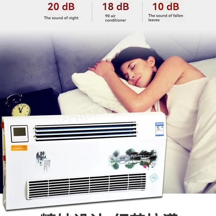 Water Air Conditioning Wall Mounted Water Heating Air Conditioning Fan Coil Radi