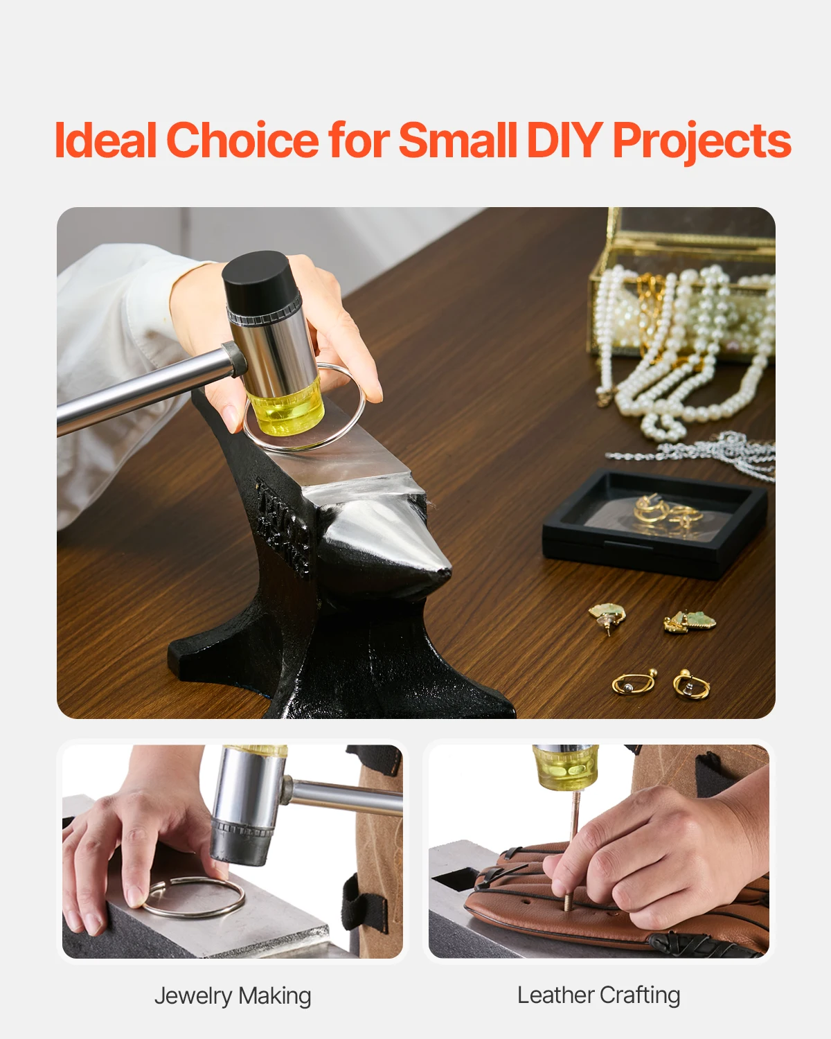 Cast Steel Anvil for Blacksmiths and Metalworking