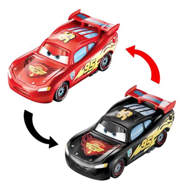  Disney Pixar Cars Diecast, Transforming Lightning McQueen :  Toys & Games