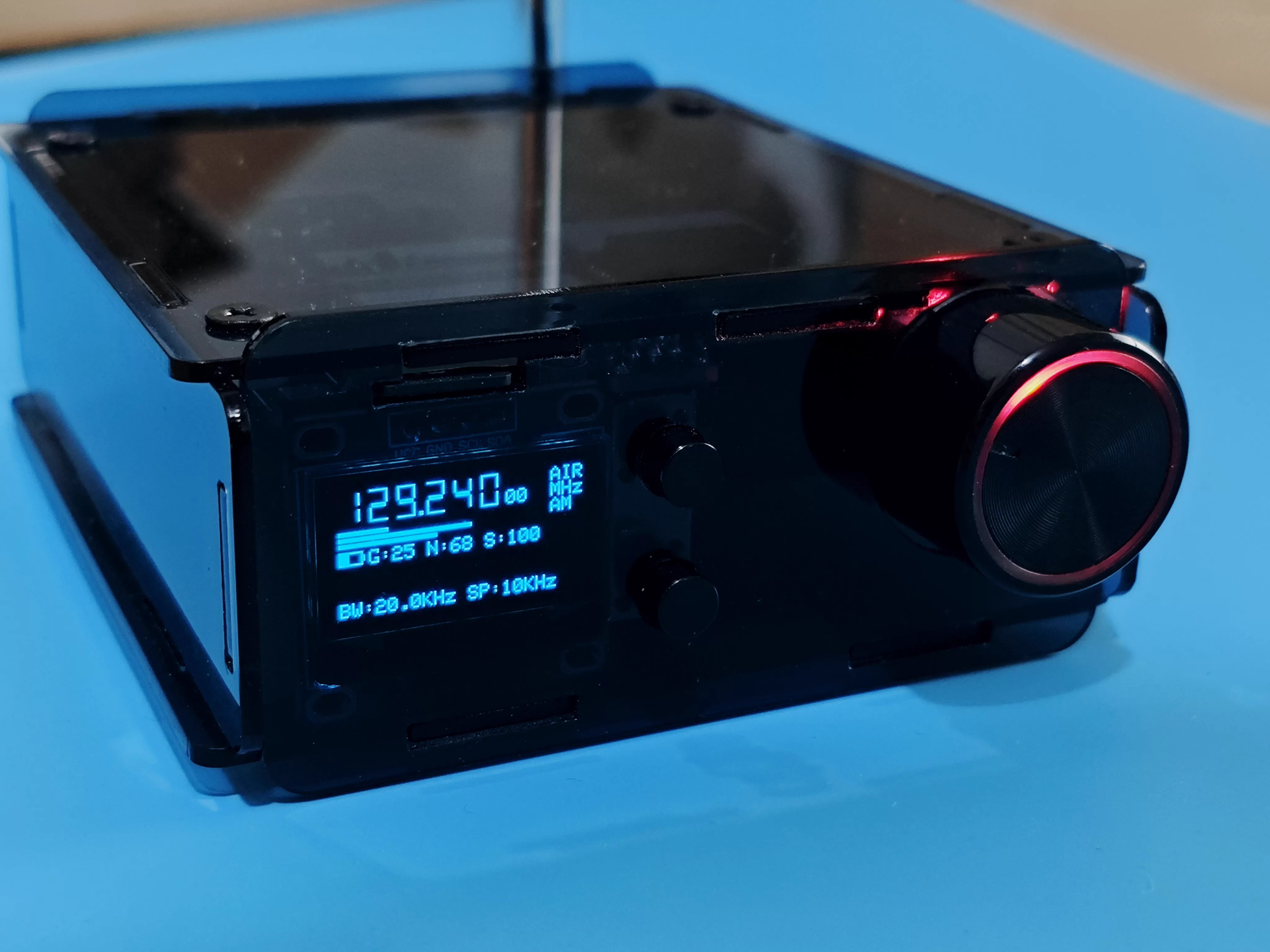 K3 150kHz-1300MHz 항공용 풀 밴드 수신기 LW MW SW HF VHF UHF FM AM USB LSB FSK MDC DTMF NOAA 디코더 WIFI 지원 OTA