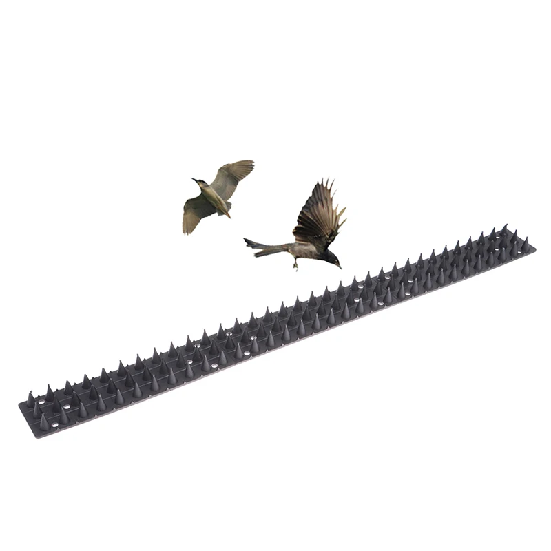 

1Pc Plastic Bird Spike Wall Fence Spikes Yard Bird Spikes For Anti Climbing Security On Wall Window Railing Garden Appliances