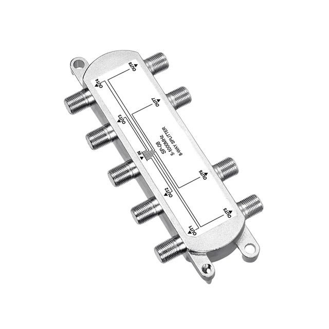 Miscelatore Diplexer SWE 40-01 | Combina Segnale SAT E DTV | Per LNB Quad 4 Uscite | Installazione Antenna