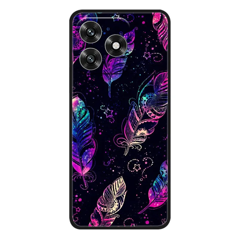 Premium Silicone Soft TPU Back Cover with Camera Protection Bumper