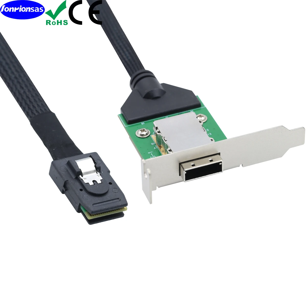 10Gtek® Cavo Mini SAS esterno SFF-8088, 0.5 metri 10Gtek® Cavo Mini SAS esterno SFF-8088, 0.5 metri