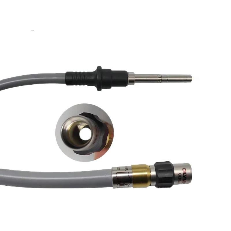 

3 meter medical optical light guide cable for Olympus endoscopy source