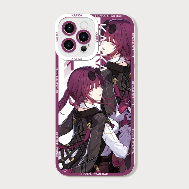 Honkai Star Rail Character Clear Phone Case
