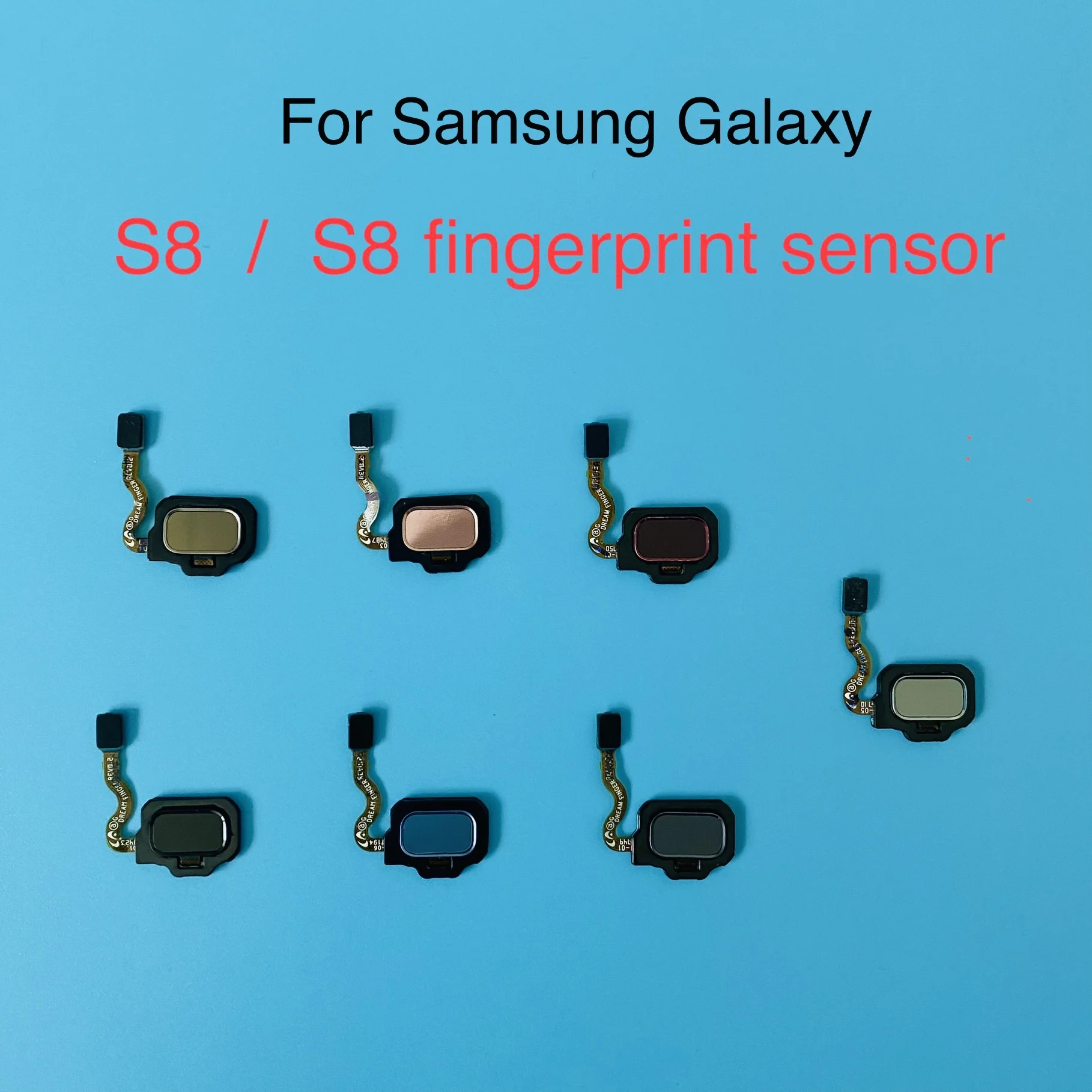 

Original Fingerprint Sensor Flex Cable For Samsung Galaxy S8 S8+ S8 Plus SM-G950 G955 G950F G955F Touch ID