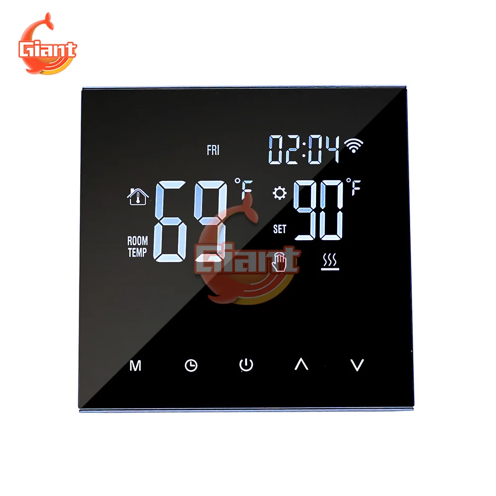 

WiFi Smart Thermostat Electric Floor Heating Water Gas Boiler Temperature Controller for Home