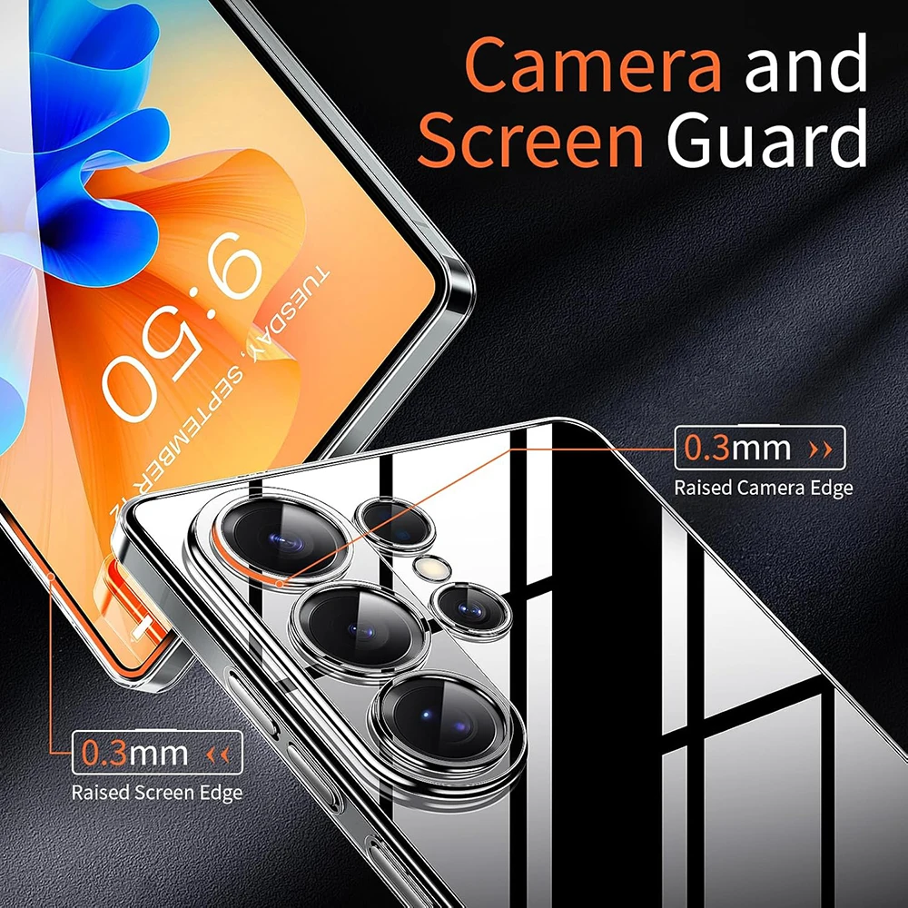 Transparent Ultra Thin Silicone Soft Camera Cover Case