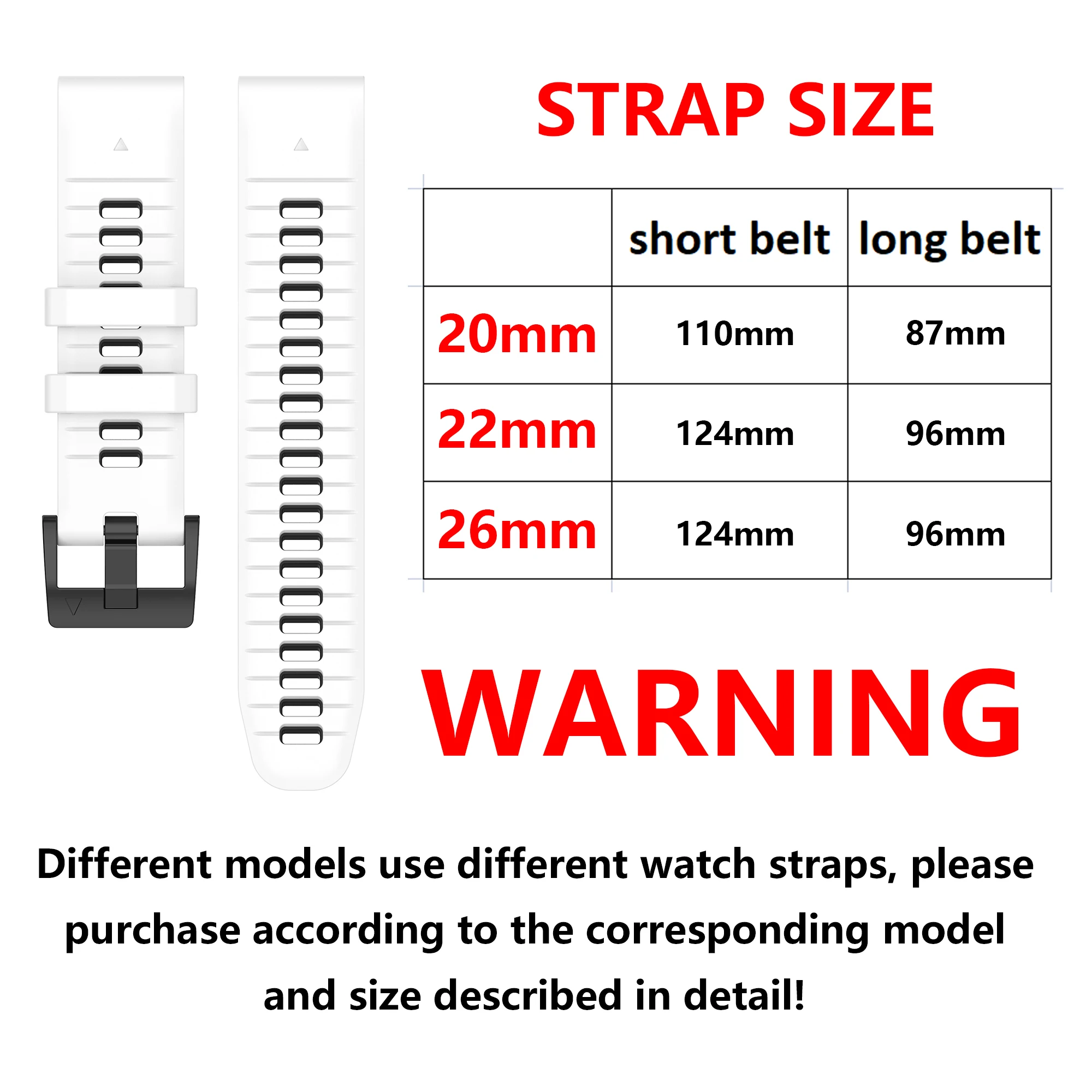 26 22mm Silicone Watch strap for Garmin Fenix 7 Pro 7X 7S 6X 6 6S 5S 5 5X Plus 3HR D2 965 945 Epix Gen2 S70 Tactix 7Pro Bracelet