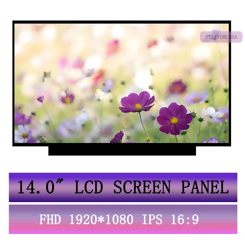 Lenovo ThinkPad X1 Carbon 7세대 2019(20QD 20QE 20R1 20R2) 비터치용 14.0인치 FHD IPS LCD 스크린 디스플레이 LED 패널 매트릭스
