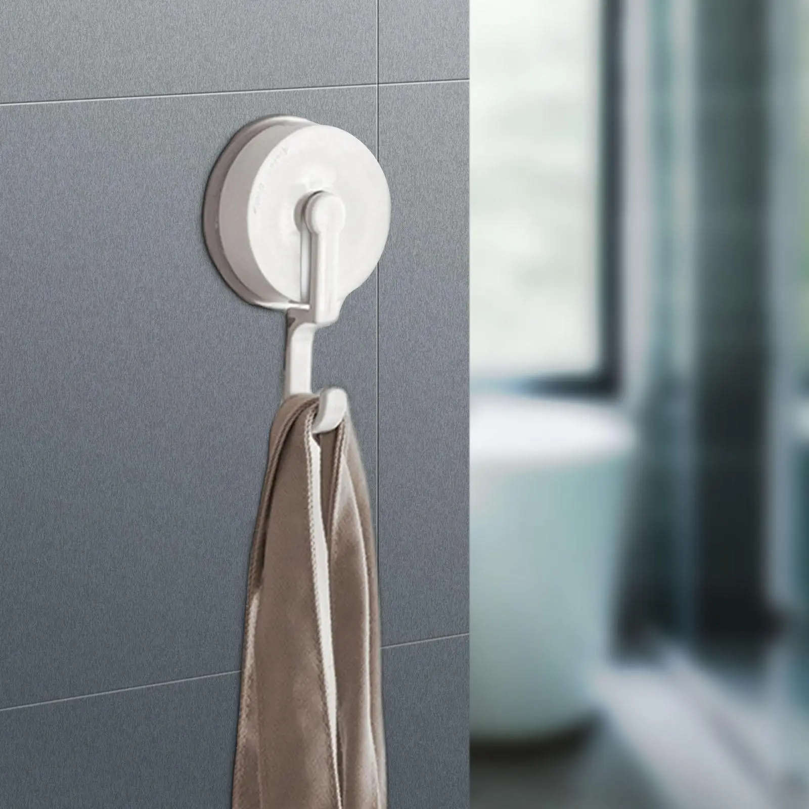 Vacuum Suction Cup Hooks Towel Hook Coat Hanger Rack Storage Hook for Home Cabinet