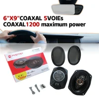 Q-PERTORS 2PCS 6X9 Inch 5-Way Car Audio Speakers (Pair) - Max 1200W Powerful Sound Subwoofer Kit for Vehicle Modification - Image 3