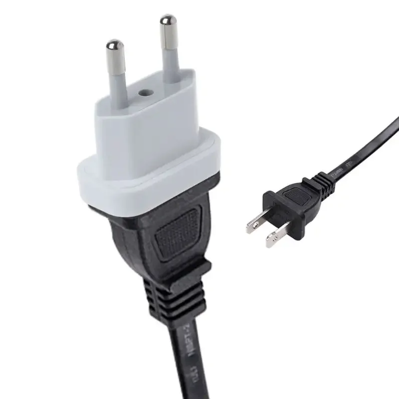 4MM US Jack To EU Plug Outlet Travel Charger Power Socket Adapter USA To Europe European Regulation Charging Converter Plug plug adapter