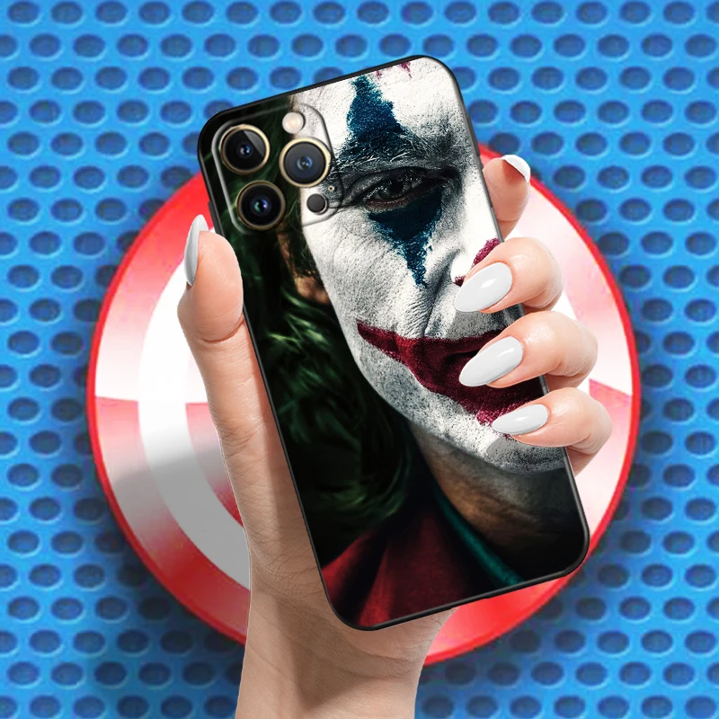 13 pro max cases Clown The Joker For Apple iPhone 13 12 11 Pro Max 12 13 Mini X XR XS Max SE 6 6S 7 8 Plus Phone Case Liquid Silicon Coque Soft iphone 13 pro max case