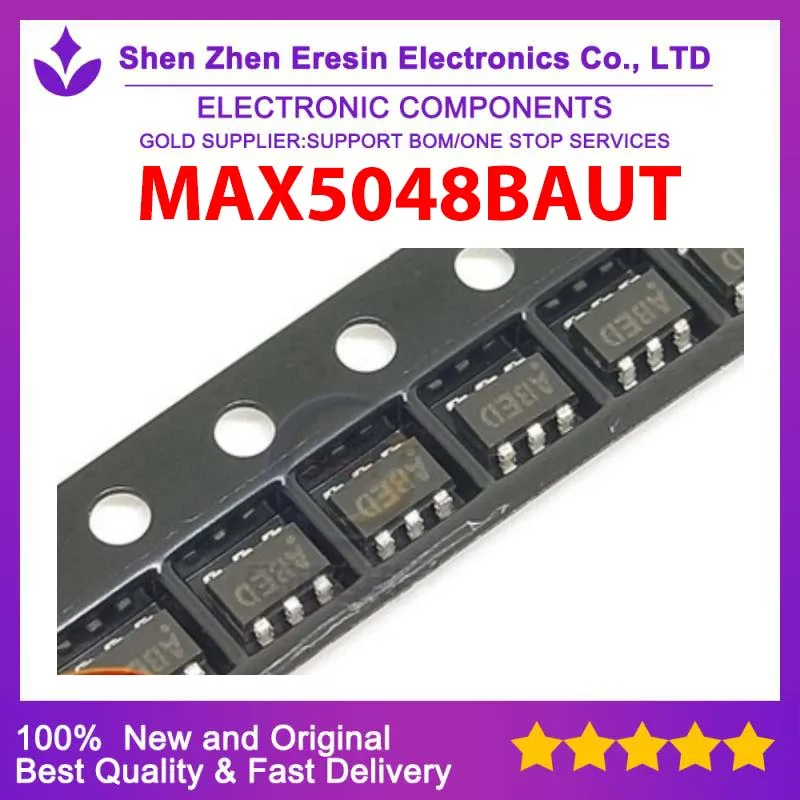 

Free shipping 5PCS/LOT MAX5048BAUT SOT23-6 New and original