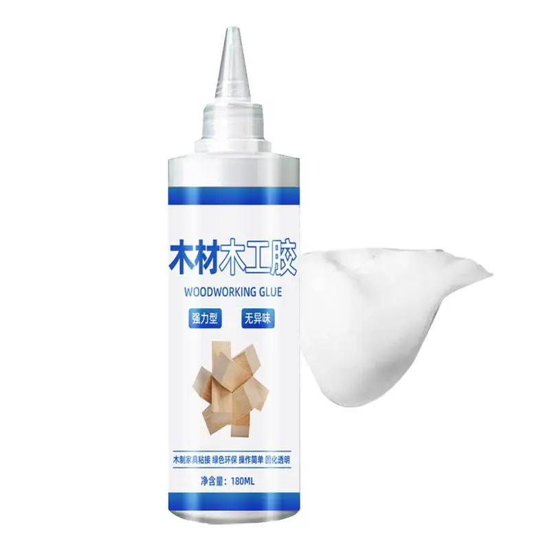 Wood Glue For Crafts Eco-Friendly Carpenter 180ml Glue Wood Professional Safe Multi-Functional Woodworking For