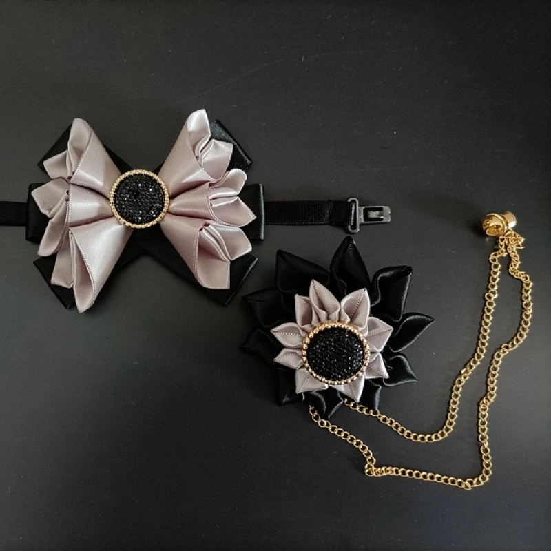 Original Luxus Fliege für Herren und Damen, Business-Bankett, formelles Hemd, Hochzeitskleid, Accessoires, hochwertiger handgefertigter Schmuck, Geschenke – Detail 4