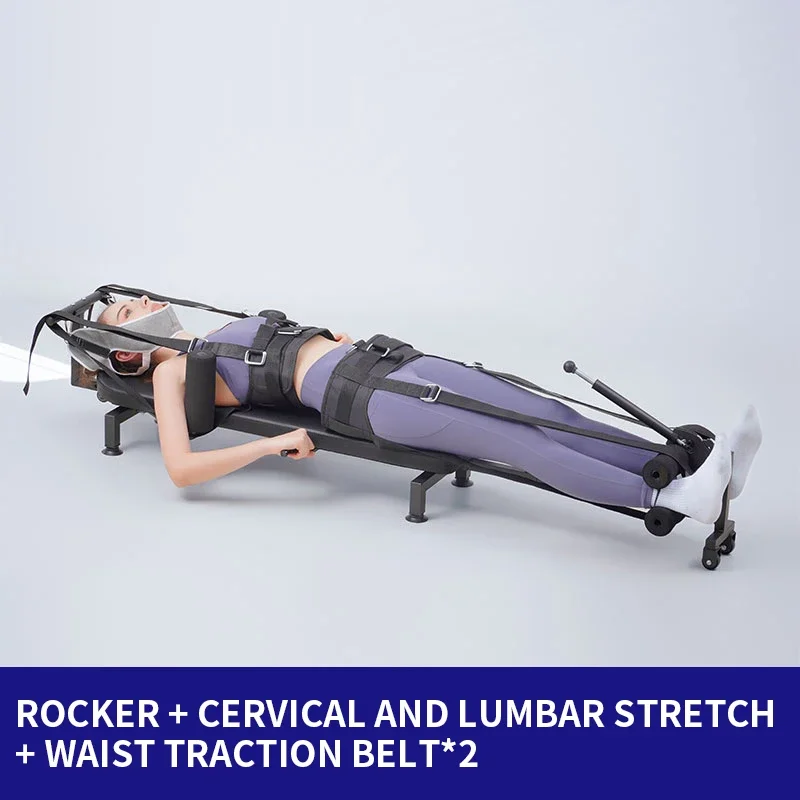 1PC F-89 Increasing Cervical Spine and Lumbar Spine Relaxer Leg-pulling Fitness Stretcher Home Waist Traction Inversion Machine