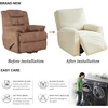 Thicken Recliner Sofa Cover Stretch Jacquard Single Armchair Sofa Relax Functional Sofa Slipcover Non-Slip 4 Pieces/set 4