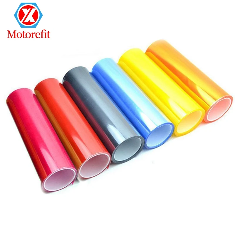 

Car Light Headlight Taillight Tint Vinyl Film Sticker Sheet Fog Light Rear Lamp Matt Smoke Film 30*60cm 6 Color